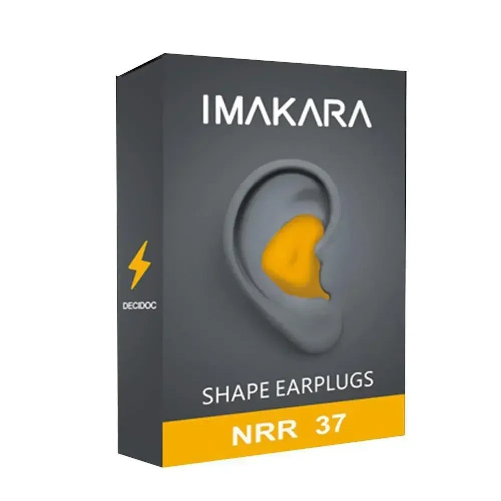 Anti-Noise Ear Plug Sound Insulation Ear Protection Earplugs Sleeping Plugs Waterproof Silicone Swim Earplugs Soft