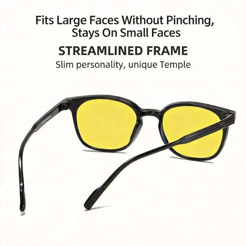 New Blue Light Glasses Men Glasses For Blue Light Blocking Red Lens For Computer Gaming Reduce Eyestrain Bluelight Glasses