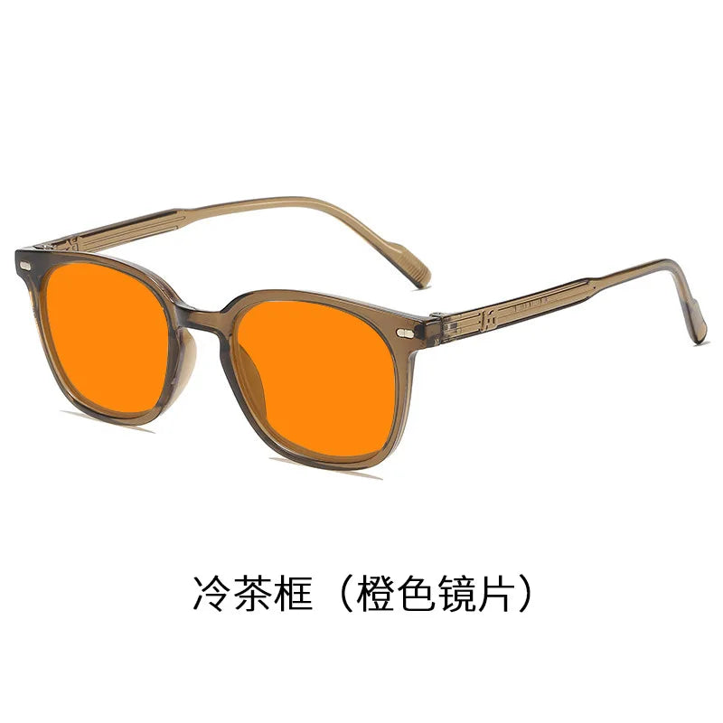New Blue Light Glasses Men Glasses For Blue Light Blocking Red Lens For Computer Gaming Reduce Eyestrain Bluelight Glasses