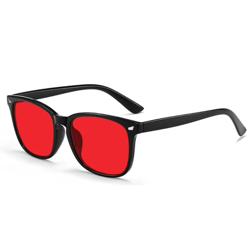 New Bestseller Blue Light Blocking Red Lens Blue Light Glasses for Woman Sleep Glasses for Computer Gaming Reduce Eyestrain 1pcs