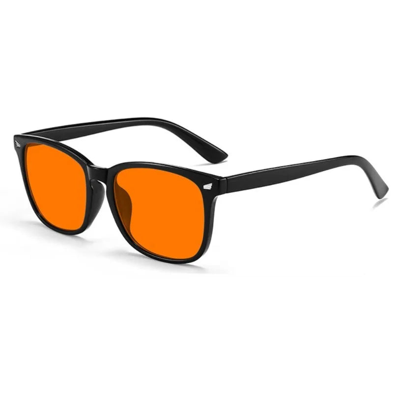 New Bestseller Blue Light Blocking Red Lens Blue Light Glasses for Woman Sleep Glasses for Computer Gaming Reduce Eyestrain 1pcs