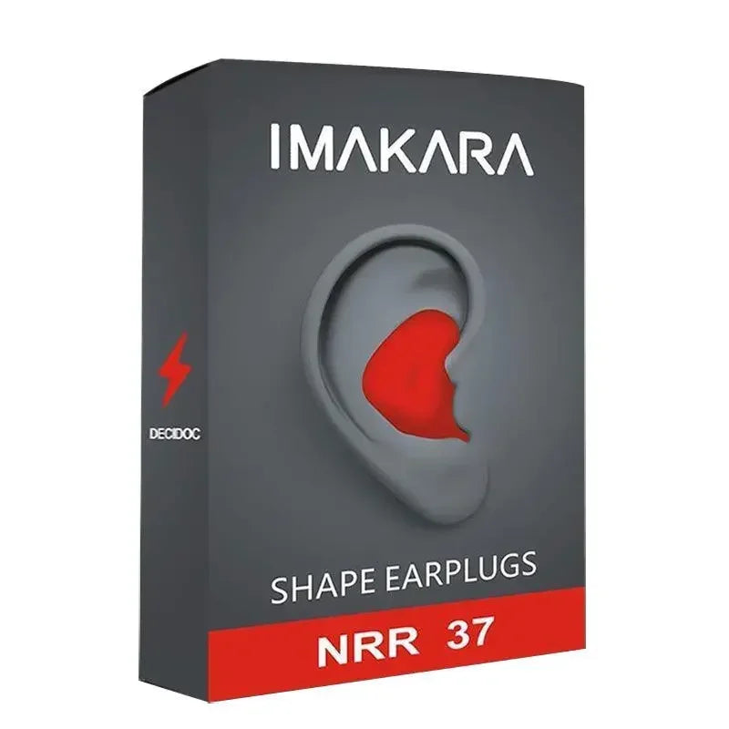 Anti-Noise Ear Plug Sound Insulation Ear Protection Earplugs Sleeping Plugs Waterproof Silicone Swim Earplugs Soft