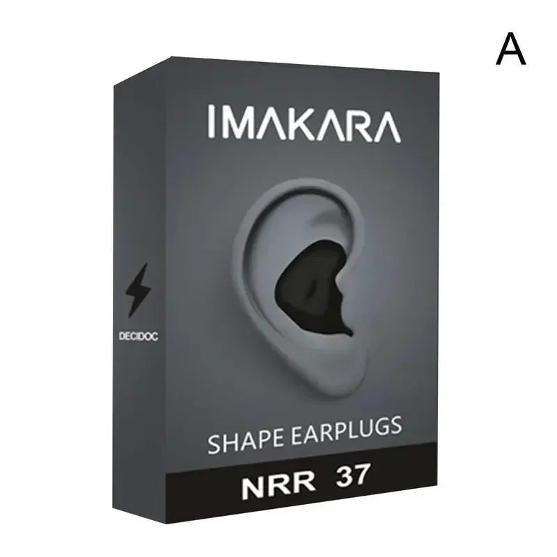 Anti-Noise Ear Plug Sound Insulation Ear Protection Earplugs Sleeping Plugs Waterproof Silicone Swim Earplugs Soft