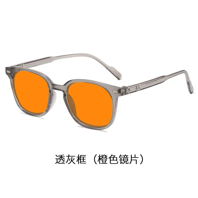 New Blue Light Glasses Men Glasses For Blue Light Blocking Red Lens For Computer Gaming Reduce Eyestrain Bluelight Glasses
