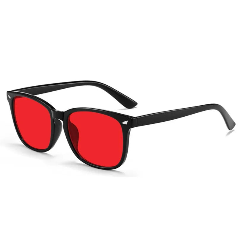 New Bestseller Blue Light Blocking Red Lens Blue Light Glasses for Woman Sleep Glasses for Computer Gaming Reduce Eyestrain 1pcs