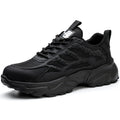 Work Safety Shoes For Men Lightweight Protective Work Sneakers Lightweight Men Shoes Breathable Shoes Anti-Puncture Work Shoe