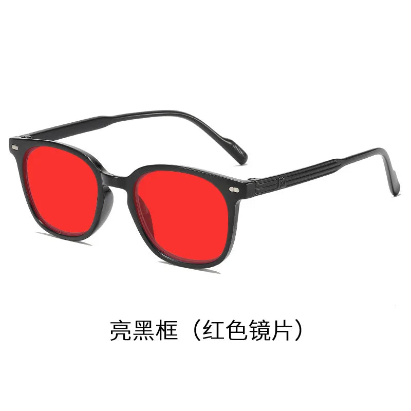 New Blue Light Glasses Men Glasses For Blue Light Blocking Red Lens For Computer Gaming Reduce Eyestrain Bluelight Glasses