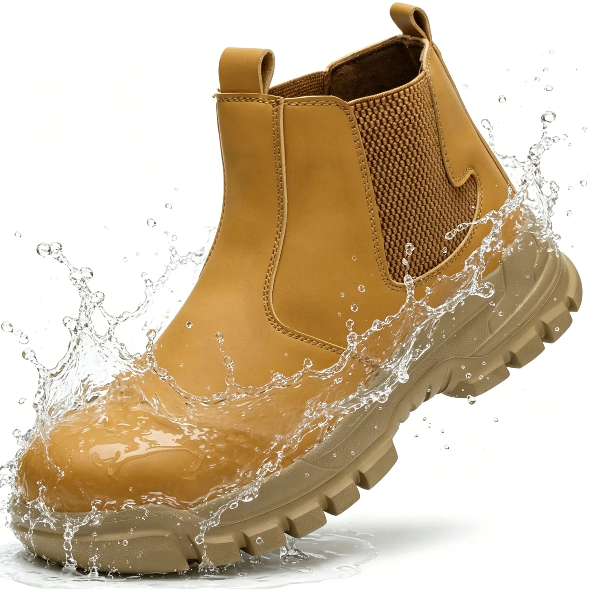 Lightweight Protection Safety Shoes Men Steel Toe Anti Smash Work Shoes Anti-puncture Indestructible Man Safety Boots Outdoor