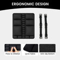 Lumbar Support Air Cushion - Pressurized Inflatable Back Pillow for Car/Office/Home | Portable Sitting Fatigue Relief